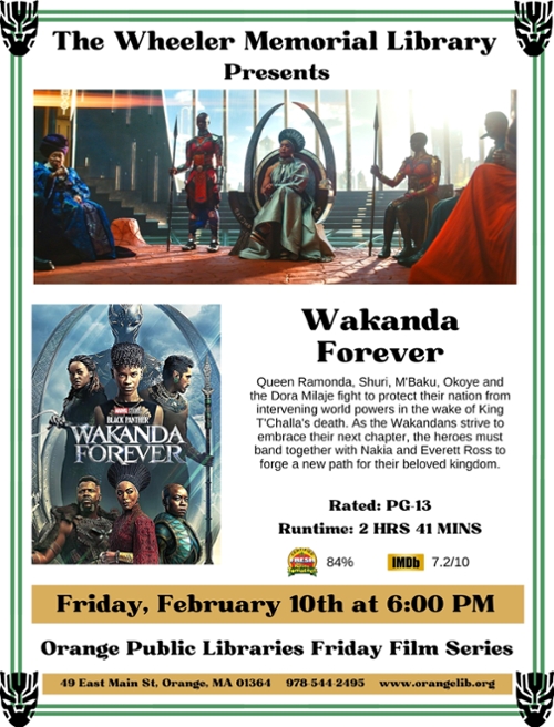 Friday Film: Wakanda Forever