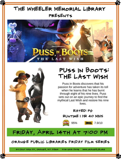 Friday Film: Puss in Boots the Last Wish