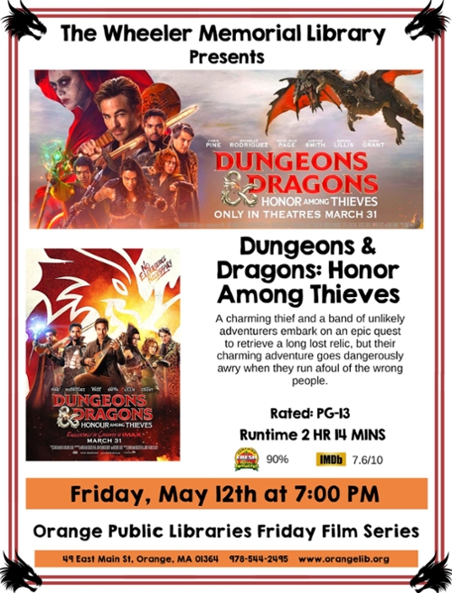 Friday Film: Dungeons & Dragons: Honor Among Thieves
