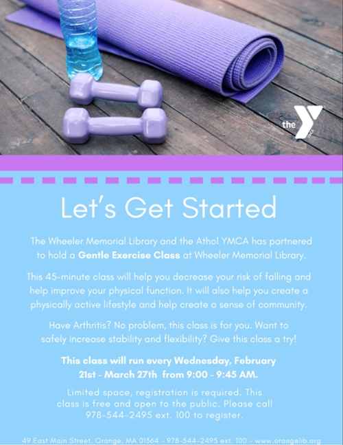 'Let's Get Started' Exercise Class
